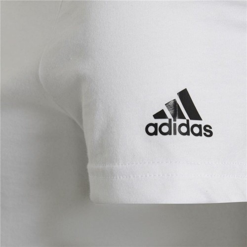 Child's Short Sleeve T-Shirt Adidas Graphic White image 4