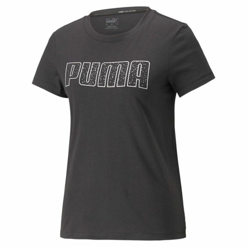 Sieviešu Krekls ar Īsām Piedurknēm Puma Stardust Crystalline Melns image 4
