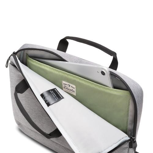 Dicota Slim Eco MOTION 14 - 15.6&quot; notebook case 39.6 cm (15.6&quot;) Briefcase Grey image 4