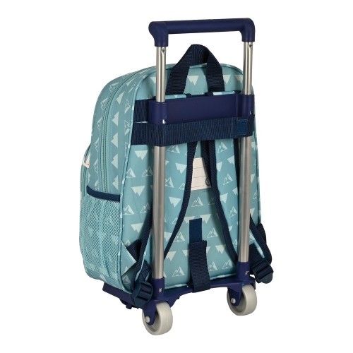 Школьный рюкзак с колесиками National Geographic Below Zero Синий (28 x 34 x 10 cm) image 4