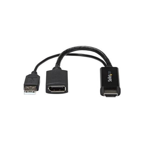 Адаптер для DisplayPort на HDMI Startech HD2DP                Чёрный 4K image 4
