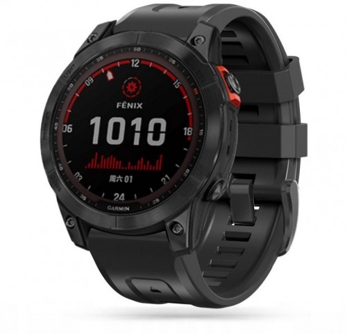 Tech-Protect ремешок для часов Iconband Garmin Fenix 5/6/7, черный image 4