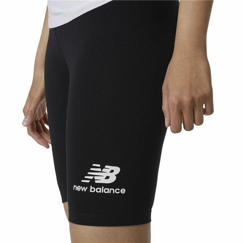 Sport leggings for Women New Balance Essentials Stacked Fitted Black image 4