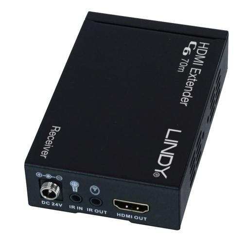 Lindy 38139 AV extender AV transmitter &amp; receiver Black image 4