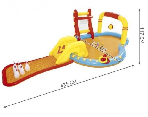 BESTWAY 53068 inflatable playground 435x213x117cm (15258-0) image 4