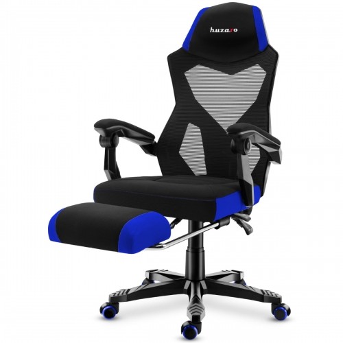 Huzaro Combat 3.0 Gaming armchair Mesh seat Black, Blue image 4