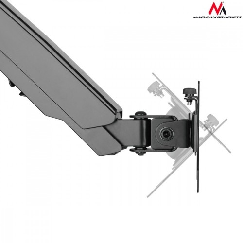 Maclean MC-775 monitor mount / stand 81.3 cm (32") Clamp Gray image 4