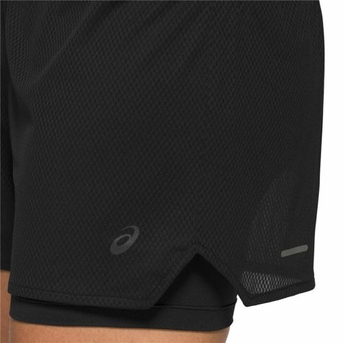 Спортивные женские шорты Asics Ventilate 2-N-1 Чёрный image 4