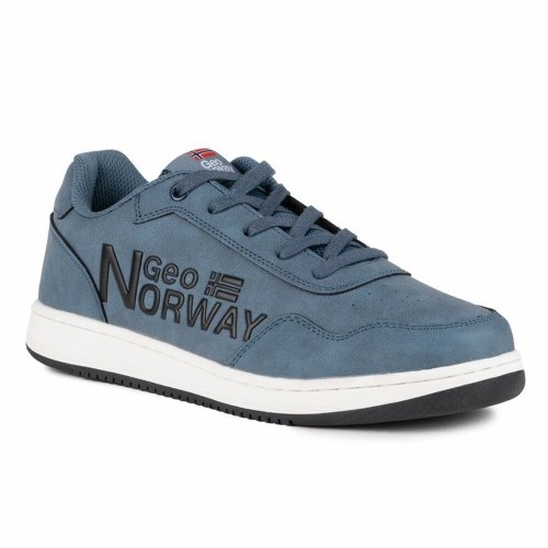 Men’s Casual Trainers Geographical Norway Steel Blue image 4