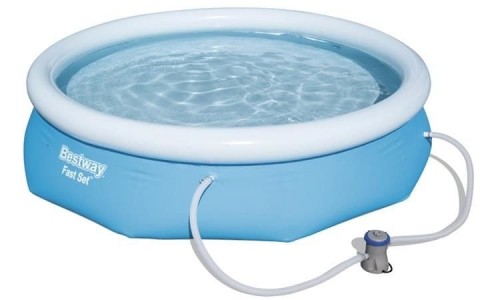 BESTWAY • PROMPT POOL WITH A PUMP • 305 x 76 cm • 3 638 l • Tool-Free Assembly In 10 minutes • Swimming Pool • PVC • 57270 (12055-0) image 4