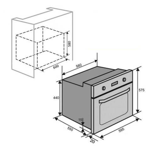 Built in oven Schlosser OE627IX image 4