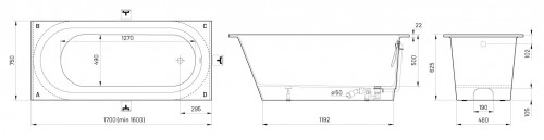 PAA VARIO L 1660x750 ABCD Glossy White VAVARLABCD/00 image 4