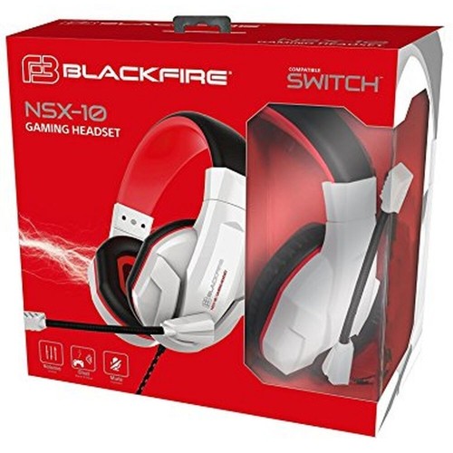 Headphones with Microphone Blackfire NSX-10 White image 4