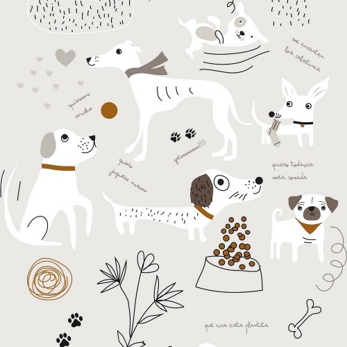 Ziemeļu pārvalks Panzup Dogs (260 x 220 cm) (Gulta 180/190) image 4