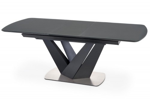 Halmar PATRIZIO table dark grey, leg black image 4