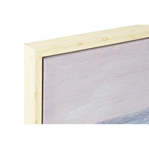 Glezna DKD Home Decor Pludmale Vidusjūra (100 x 4 x 100 cm) (2 gb.) image 4