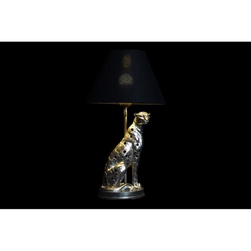 Desk lamp DKD Home Decor Silver Black Golden 26 x 26 x 46 cm Resin 220 V 50 W (2 Units) image 4