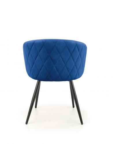 Halmar K430 chair color: dark blue image 4