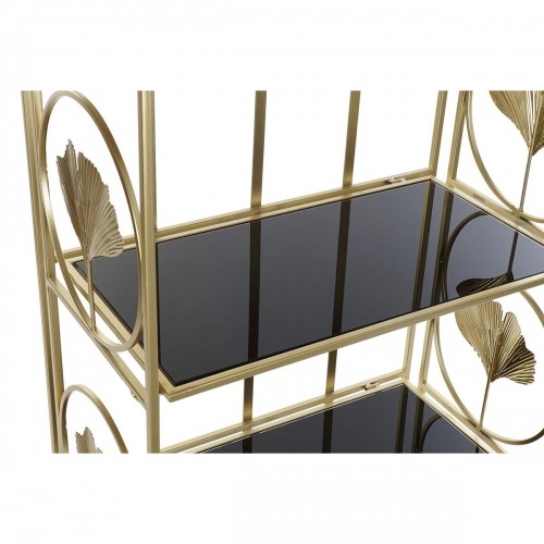 Shelves DKD Home Decor Crystal Golden Metal (60 x 32 x 161,5 cm) image 4