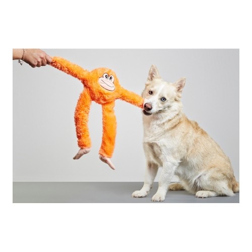 Игрушка для собак Gloria Kika Оранжевый Обезьяна image 4