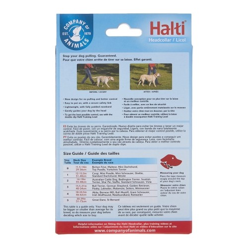 Ошейник для дрессировки собак Company of Animals Halti Чёрный Намордник (35-48 cm) image 4