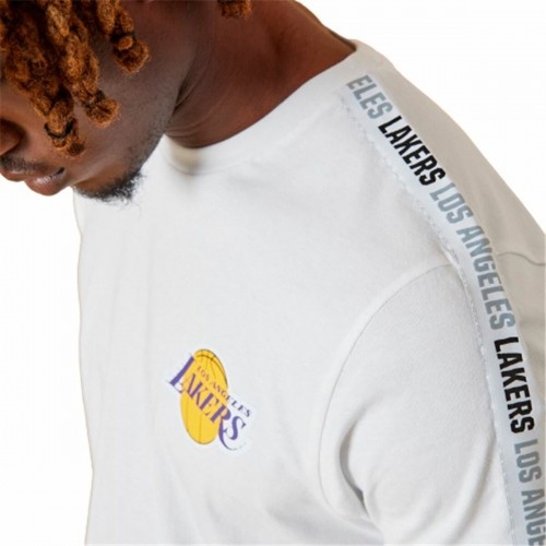 Short-sleeve Sports T-shirt New Era LA Lakers NBA White image 4