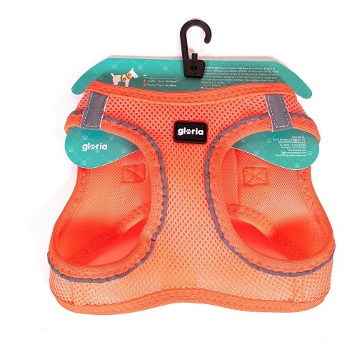 Suņu drošības siksna Gloria Air Mesh Trek Star Adjustable Oranžs L Izmērs (33,4-35 cm) image 4