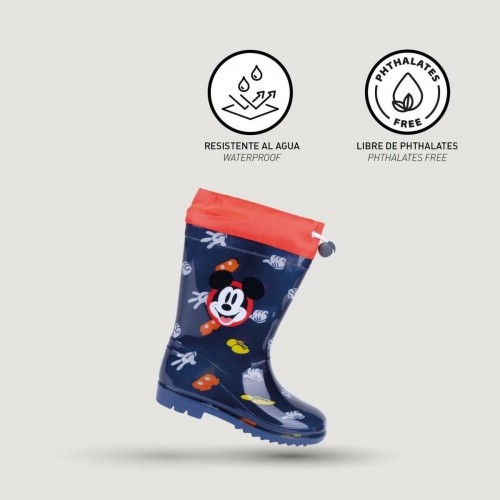 Children's Water Boots Mickey Mouse Blue image 4