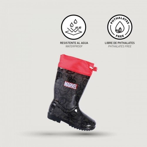 Children's Water Boots The Avengers Black image 4