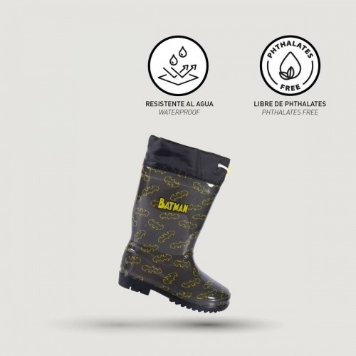 Children's Water Boots Batman Grey image 4