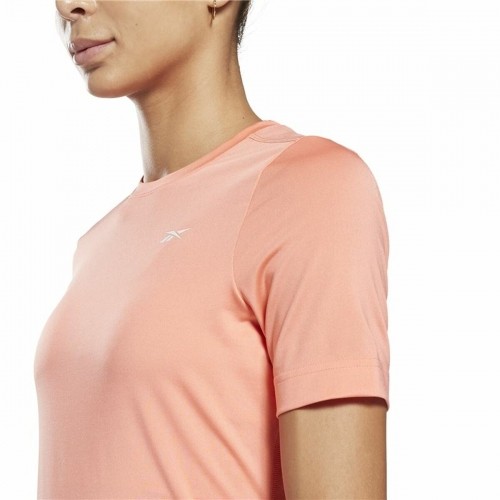 Women’s Short Sleeve T-Shirt Workout Ready  Reebok Supremium Pink image 4