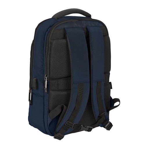 Rucksack for Laptop and Tablet with USB Output Safta Business Dark blue (29 x 44 x 15 cm) image 4