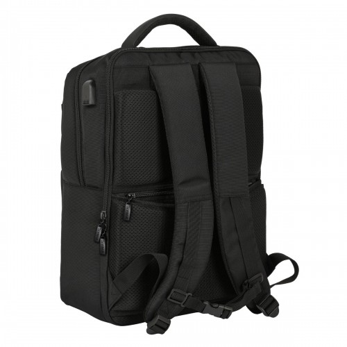 Laptop Backpack Sevilla Fútbol Club Premium 15,6'' Black (31 x 44 x 13 cm) image 4