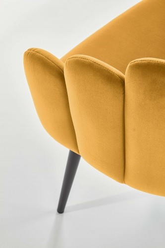 Halmar K410 chair, color: mustard image 4