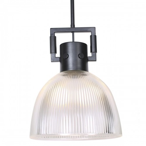 Потолочный светильник DKD Home Decor Стеклянный Серебристый Чёрный Металл Серебряный (25.4 x 25.4 x 35.5 cm) (2 штук) image 4
