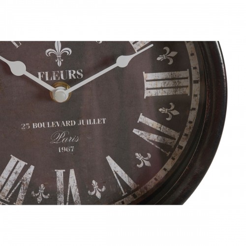 Настольные часы DKD Home Decor Стеклянный Чёрный Синий Металл (20,5 x 5 x 24 cm) (2 штук) image 4