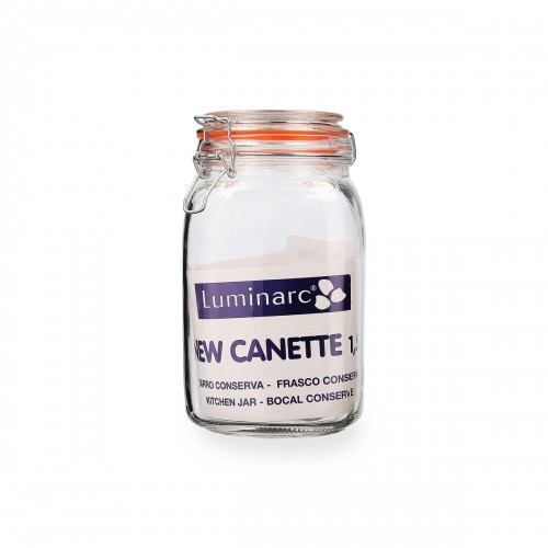 Glass Jar Quid New Canette Transparent Glass (1,5L) (Pack 6x) image 4