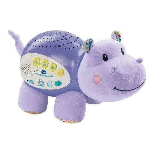 Soft toy with sounds Vtech Hippo Dodo Starry Night (FR) Purple image 4