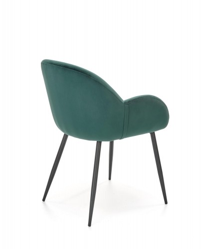 Halmar K480 chair dark green image 4