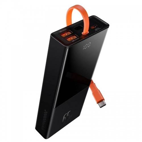 PowerBank Baseus 20000mAh, PD, 2xUSB + USB-C, USB-C cable, 65W image 4