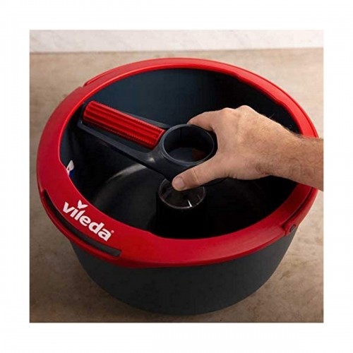 Mop with Bucket Vileda Spin & Clean Rotating polypropylene image 4