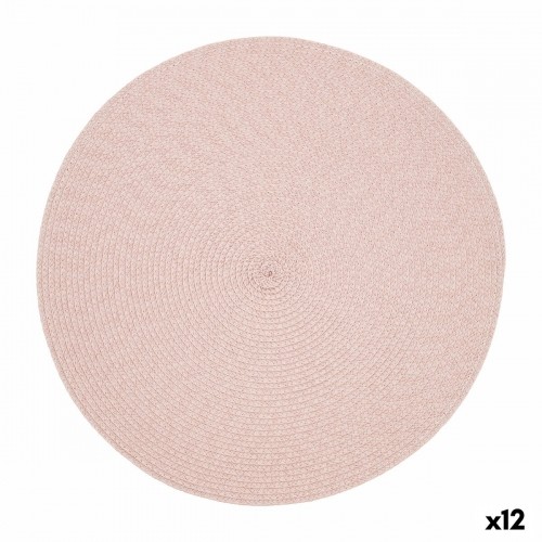 Place mat Quid Vita Peoni Pink Plastic 38 cm (Pack 12x) image 4