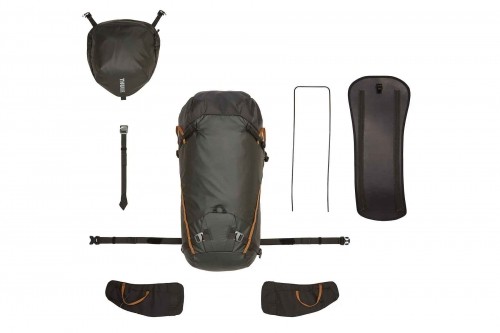Thule Stir Alpine 40L hiking backpack obsidian (3204502) image 4