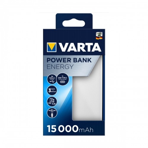 Power Bank Varta Energy 15000 Black/White 15000 mAh image 4