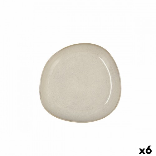 Deep Plate Bidasoa Ikonic Ceramic White (20,5 x 19,5 cm) (Pack 6x) image 4