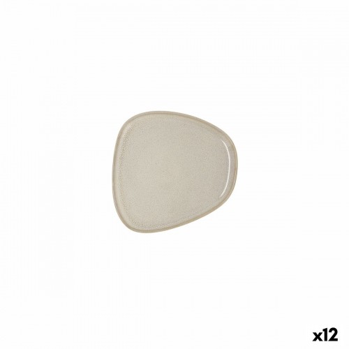 Плоская тарелка Bidasoa Ikonic Керамика Белый (14 x 13,6 cm) (Pack 12x) image 4