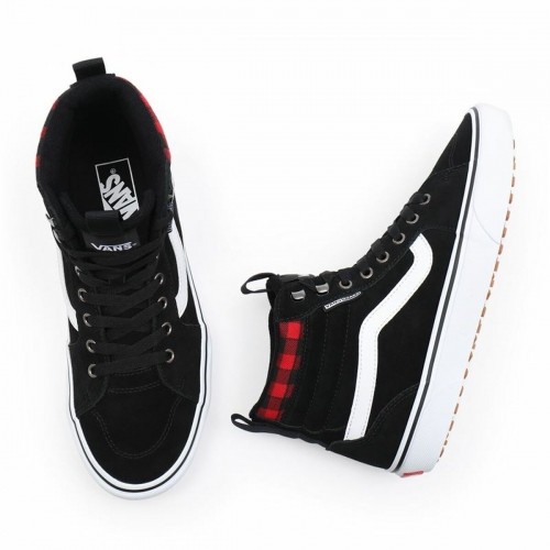 Men’s Casual Trainers Vans Filmore Hi VansGuard Red Black image 4