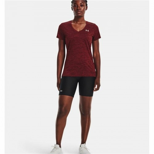Women’s Short Sleeve T-Shirt Under Armour Dark Red image 4