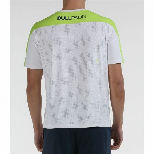 Men’s Short Sleeve T-Shirt Bullpadel White Men image 4