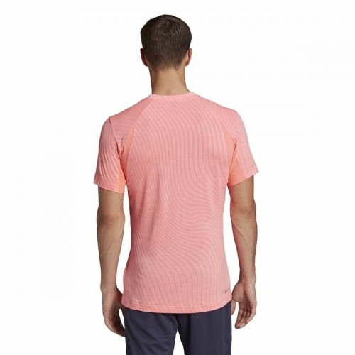 Футболка с коротким рукавом мужская Adidas Freelift Розовый image 4